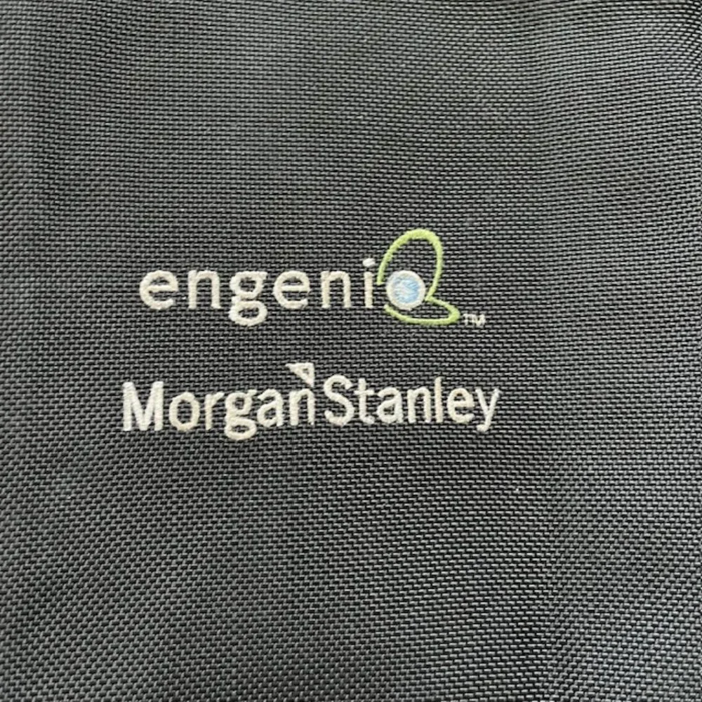 Morgan Stanley TUMI Alfa Expandable Organizer Laptop Briefcase